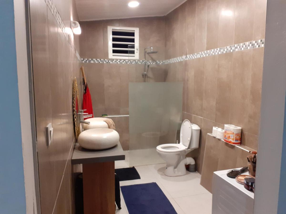 Chambre Chez L'Habitant Avec Piscine Privative Et Vue Panoramique Sur La Mer Des Caraibes Desmarinieres Екстер'єр фото